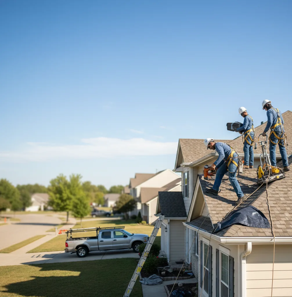 Roof Repair in Cando